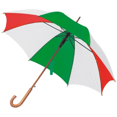 Logotrade business gifts photo of: Wooden automatic umbrella NANCY