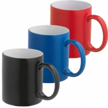Logotrade promotional giveaway image of: Ceramic cup LISSABON 300 ml