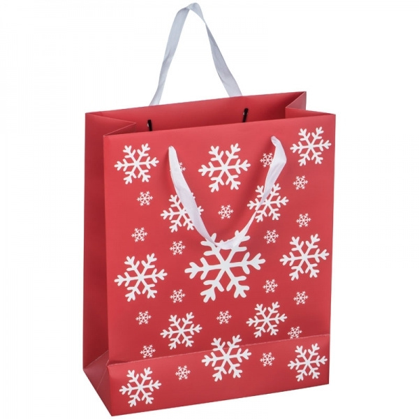 Logo trade promotional product photo of: Big Christmas paper bag ROMBAS
