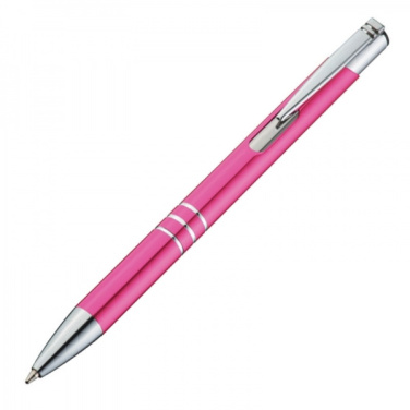 Logo trade corporate gift photo of: Metal ballpen ASCOT