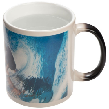 Logo trade corporate gifts picture of: Colour-changing sublimation mug SIRMIONE 300 ml