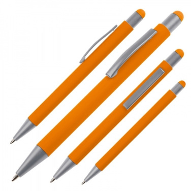 Logotrade promotional item image of: Metal ballpen touch pen soft touch SALT LAKE CITY