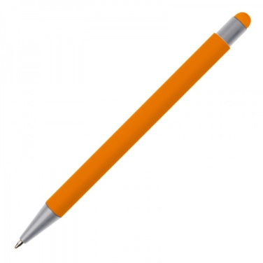 Logotrade promotional products photo of: Metal ballpen touch pen soft touch SALT LAKE CITY