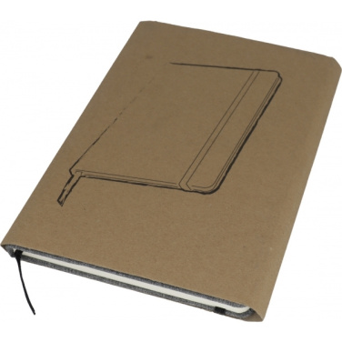 Logotrade promotional item image of: Notebook A5 BREMEN