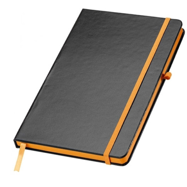 Logo trade promotional merchandise photo of: A5 note book CUXHAVEN