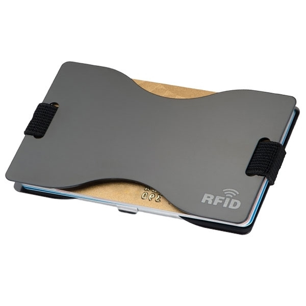 Logo trade corporate gifts picture of: RFID card holder GLADSTONE