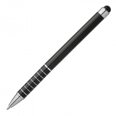Logotrade promotional merchandise picture of: Metal ballpen with touch pen LUEBO
