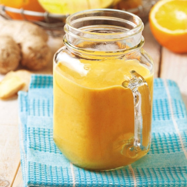 Logotrade promotional merchandise photo of: Drinking glass with handle and lid TREVISO 450 ml