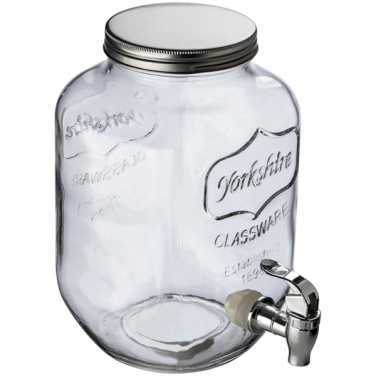Logotrade advertising product image of: Set drink dispenser and glasses ACAPULCO