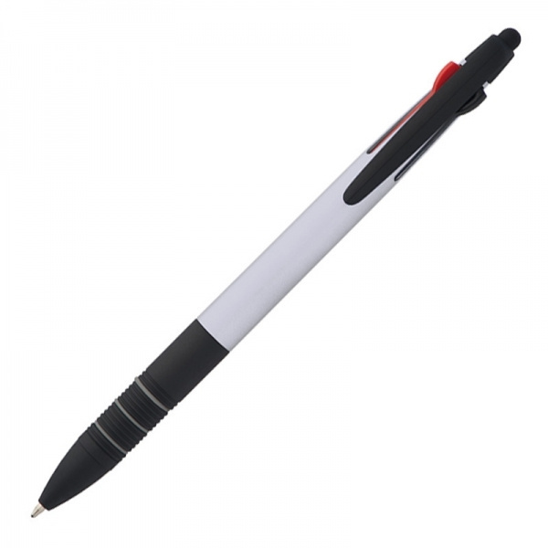 Logotrade promotional item picture of: Plastic ballpen 3in1 BOGOTA