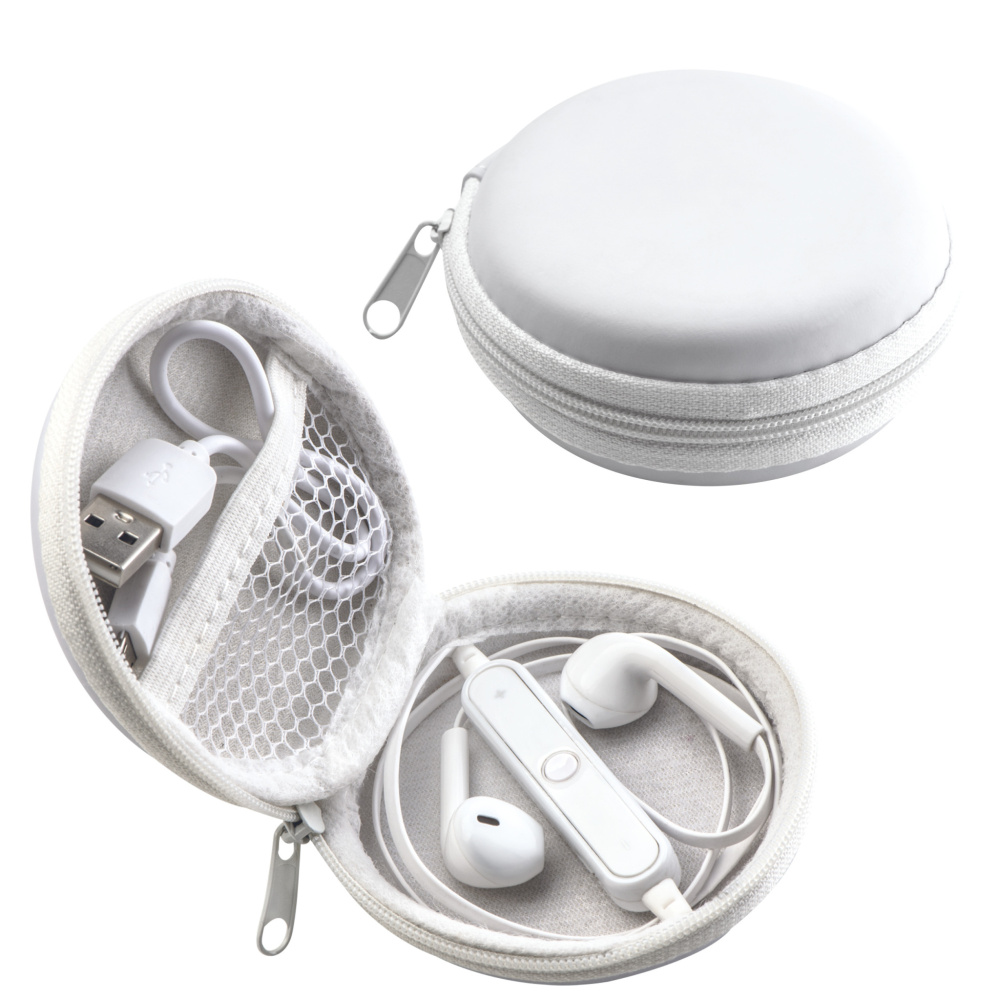Logo trade promotional merchandise photo of: Bluetooth headphones ALTEA