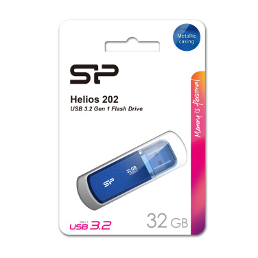 Logo trade corporate gifts picture of: Pendrive Silicon Power HELIOS 202, 3.2 Gen 1, 32GB