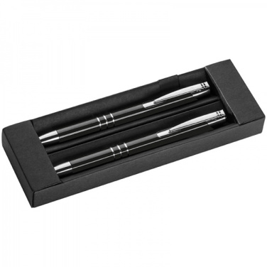 Logotrade business gifts photo of: Metal writing set CLAREMONT