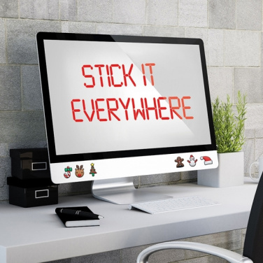 Logotrade promotional giveaway image of: Christmas sticker (single pc) TORONTO