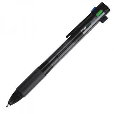 Logotrade promotional giveaway image of: Plastic ballpen 4in1 NEAPEL