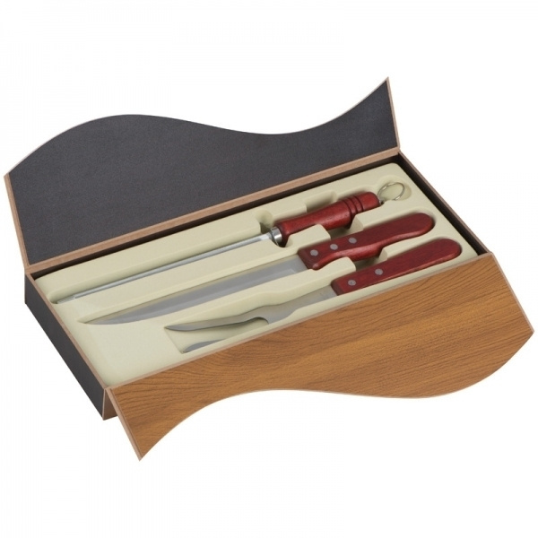 Logotrade promotional item image of: Carving knife and fork SYDNEY