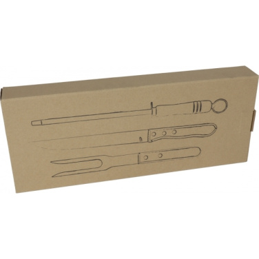 Logotrade promotional product image of: Carving knife and fork SYDNEY