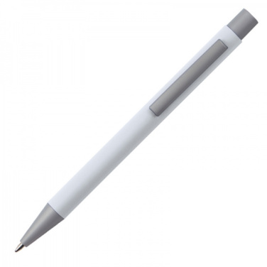 Logotrade promotional item picture of: Metal ballpen soft touch ABU DHABI