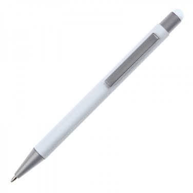 Logo trade advertising products image of: Metal ballpen touch pen soft touch SALT LAKE CITY