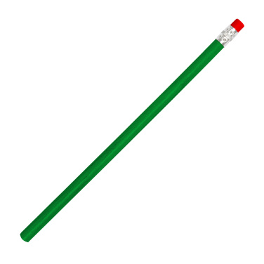 Logotrade promotional giveaway image of: Pencil with eraser HICKORY