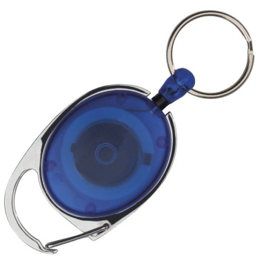 Logotrade business gift image of: Ski-Pass with Carabiner Keyring EMPLOYEE