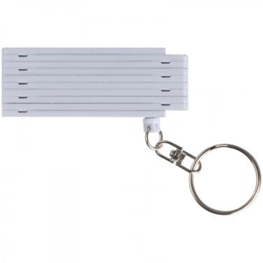 Logo trade advertising product photo of: Keyring with 0,5m ruler