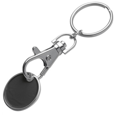 Logo trade promotional giveaway photo of: Keyring with shopping coin ARRAS