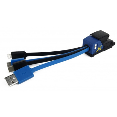 Logotrade promotional items photo of: Personalized charging cable 3in1