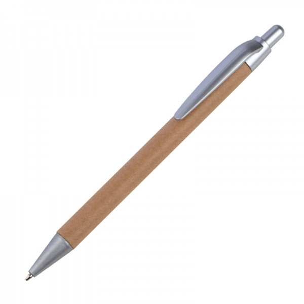 Logo trade promotional giveaways image of: Paper pen BLACKPOOL