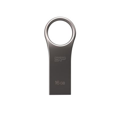 Logotrade business gift image of: Pendrive 3.0 Silicon Power JEWEL J80 TITANIUM 16GB