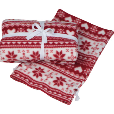 Logotrade corporate gifts photo of: Christmassy blanket DEBRECEN