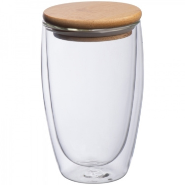 Logo trade promotional products picture of: Double-walled glass ZAKOPANE 500 ml