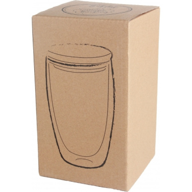Logotrade promotional giveaway picture of: Double-walled glass ZAKOPANE 500 ml