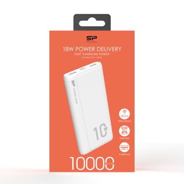 Logo trade promotional merchandise photo of: POWER BANK SILICON POWER QP15 10000 MAH