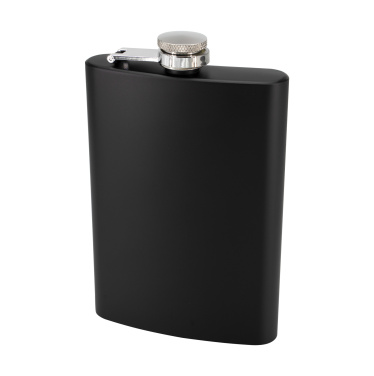 Logotrade promotional giveaways photo of: Hip flask OLYMPOS Schwarzwolf