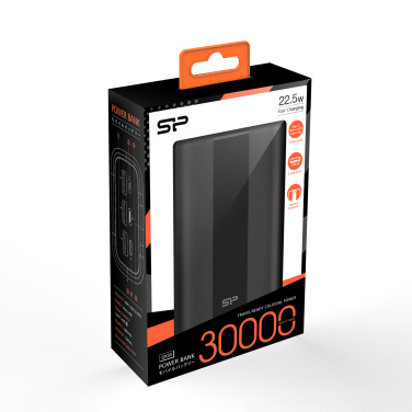 Logo trade promotional products picture of: POWER BANK SILICON POWER QX55 30000 MAH