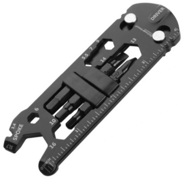 Logotrade promotional product picture of: Bike tools INARI Schwarzwolf