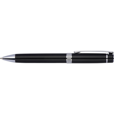 Logo trade promotional giveaway photo of: Metal writing set KARLOVAC