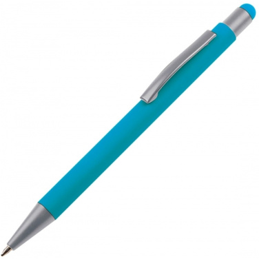 Logotrade corporate gift image of: Metal ballpen touch pen soft touch SALT LAKE CITY