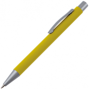 Logotrade promotional merchandise photo of: Metal ballpen soft touch ABU DHABI