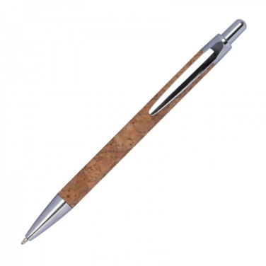 Logotrade promotional gift picture of: Cork pen KINGSWOOD