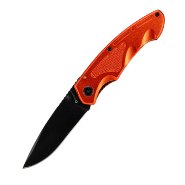 Logo trade promotional giveaways image of: Pocket knife MATRIX Schwarzwolf