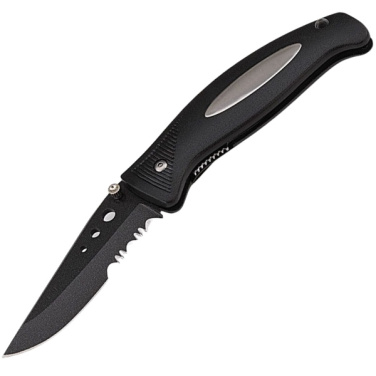 Logotrade promotional gift picture of: Folding knife STYX Schwarzwolf