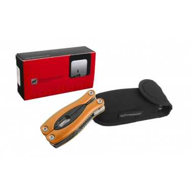 Logo trade promotional merchandise picture of: Multitool ARMADOR NEW Schwarzwolf