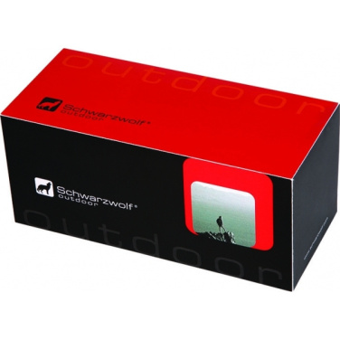 Logo trade promotional giveaways image of: Flashlight BIWA Schwarzwolf