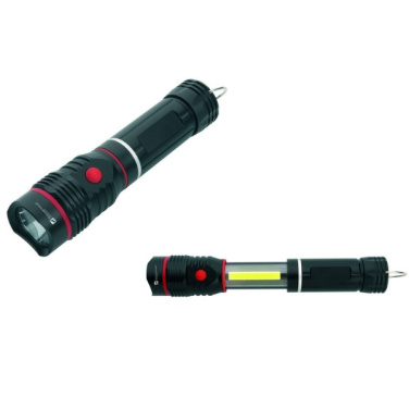 Logotrade corporate gift image of: Flashlight BIWA Schwarzwolf