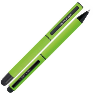 Logo trade advertising products image of: Writing set touch pen, soft touch CELEBRATION Pierre Cardin