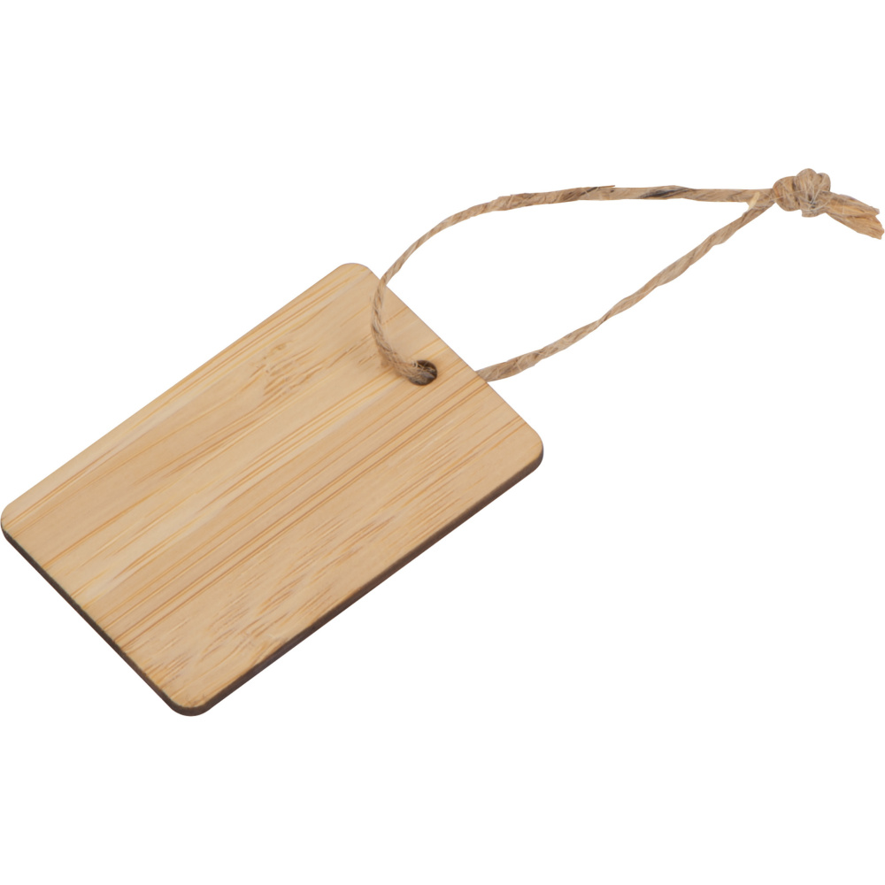 Logo trade promotional product photo of: Bamboo Pendant SALAMANCA