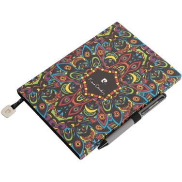 Logo trade promotional item photo of: Notepad A5 & ballpoint pen REPORTER Pierre Cardin
