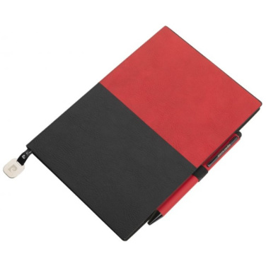 Logo trade business gift photo of: Notepad A5 & ballpoint pen REPORTER Pierre Cardin